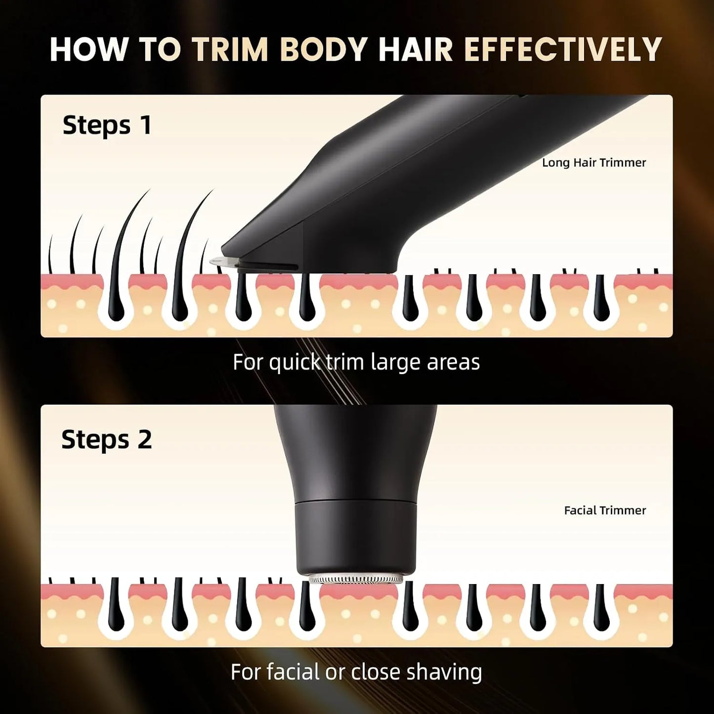 3-in-1 Electric Razor