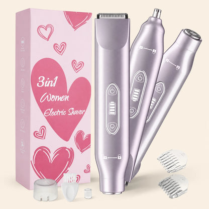 Teaifa™ 6014-IPX7 3-in-1 Body Hair Trimmer