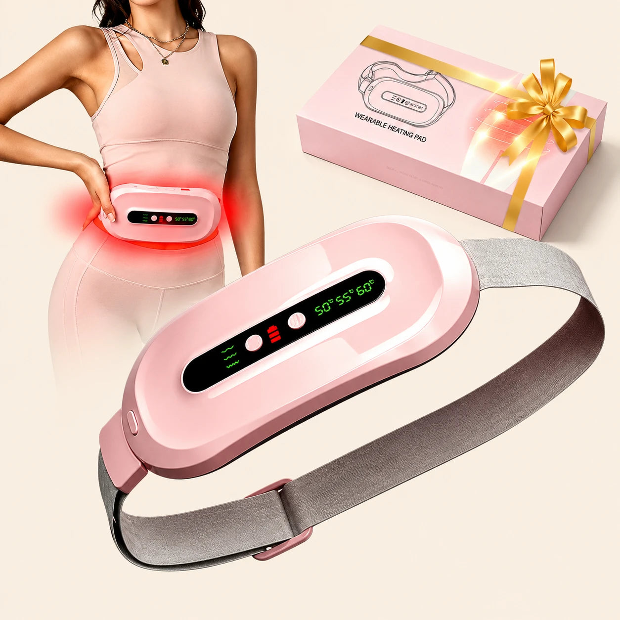 Teaifa™ 705-Abdominal Heating Massage Belt