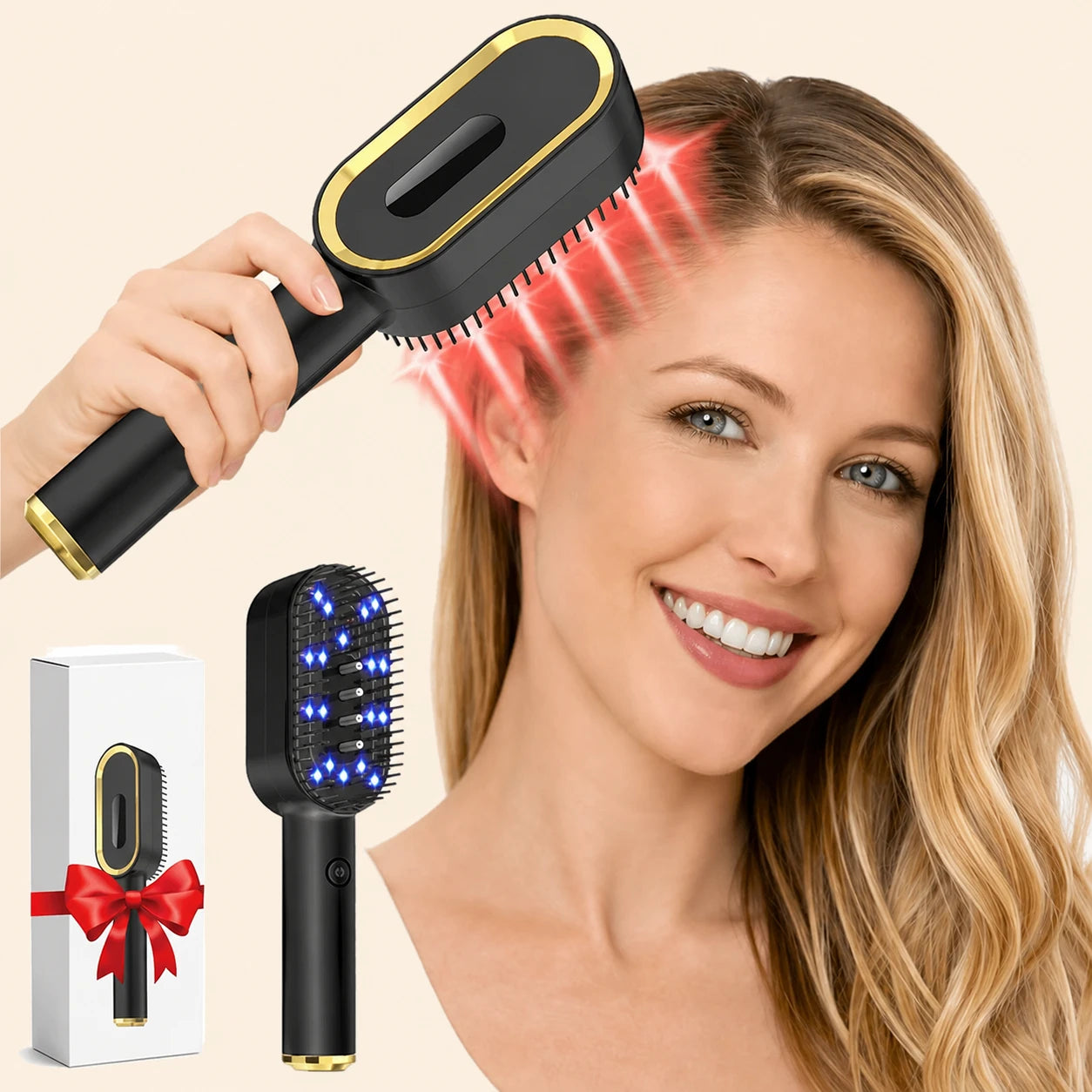 Teaifa™ H6-Red Light Scalp Massager Comb